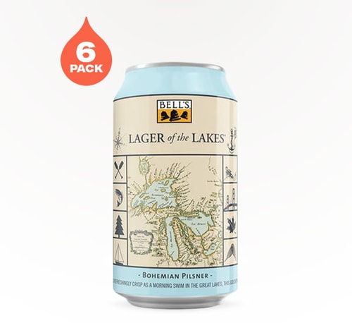 Bell's Brewery Lager of the Lakes Bohemian Pilsner 6 Cans (12oz)