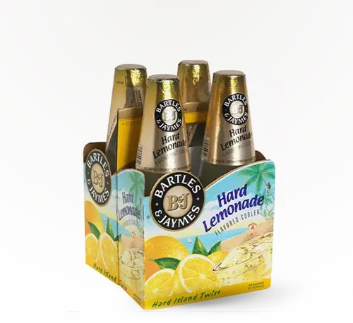 Bartles and Jaymes Hard Lemonade Cooler 4 Bottles (11.2oz)