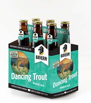 Bayern Dancing Trout Weizen or Weissbier German Wheat and Rye Beer 6 Bottles