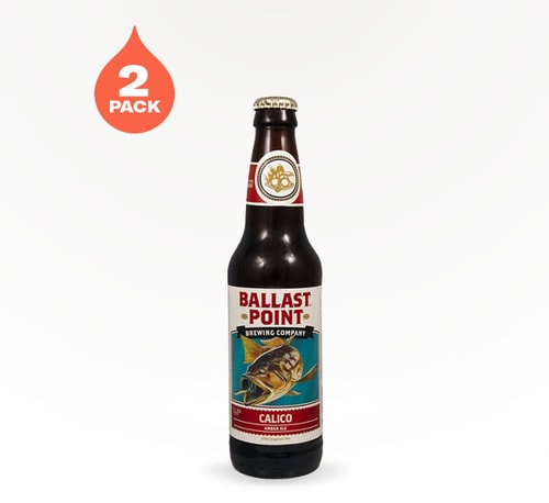 Ballast Point Brewing Calico Amber Ale 2 Bottles (12oz)