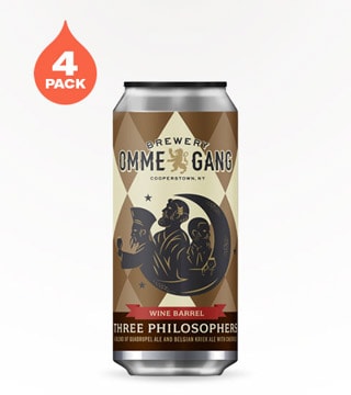 Brewery Ommegang Three Philosophers Wine Barrel Quadrupel 4 Cans 16 oz