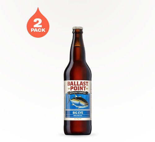 Ballast Point Brewing Big Eye IPA 2 Bottles (12oz)