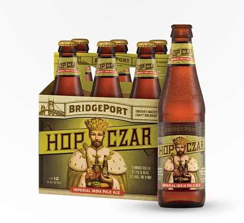 Bridgeport Hop Czar American IPA India Pale Ale 6 Bottles (12oz)