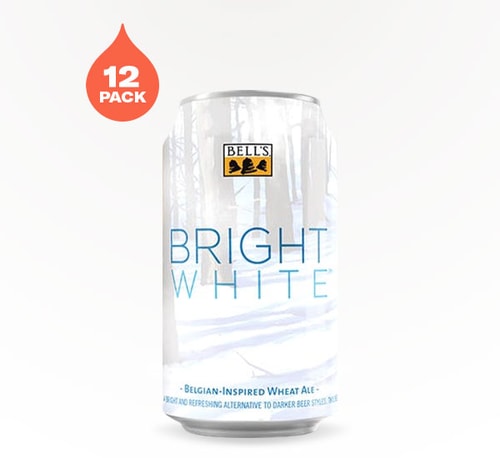 Bell's Brewery Bright White Belgian Wheat Ale 12 Cans 12oz