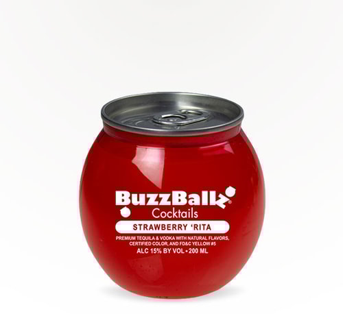 BuzzBallz Strawberry 'Rita 200ml (Bottle)