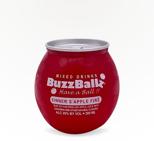 Buzzballz Sinner's Apple Fire 200ml Bottle