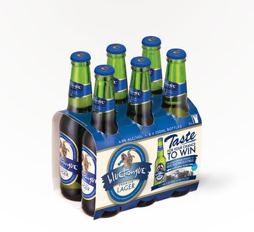 Bluetongue Premium Australian Lager Munich Helles Light Lager 6 Bottles 12oz