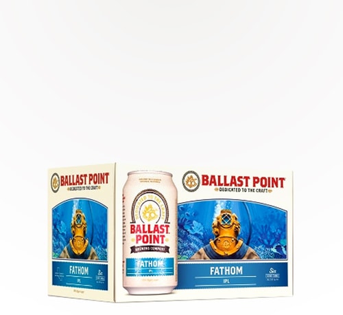 Ballast Point Brewing Fathom IPA 6 Cans 12oz