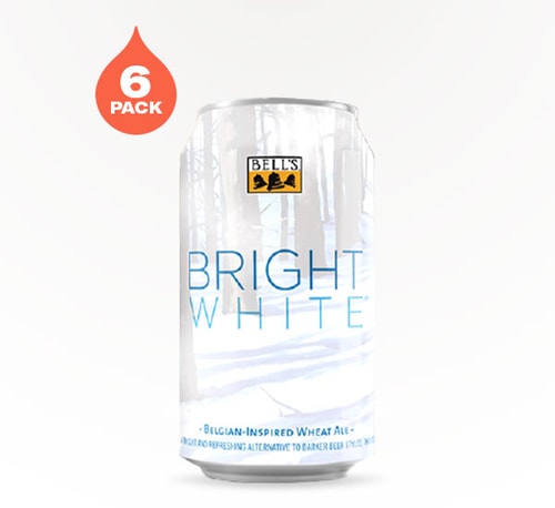 Bell's Brewery Bright White Belgian Wheat Ale 6 Cans 12oz