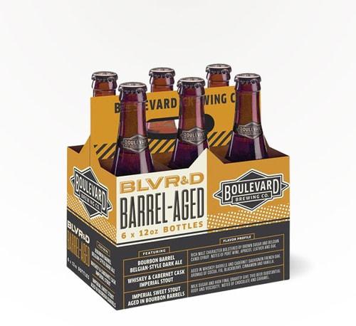 Boulevard Brewing BLVR and D Barrel Aged Porter 6 Bottles (12oz)