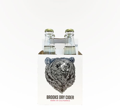 BROOKS DRY CIDER 4PKB Cider Ciders 4 Bottles (12oz)