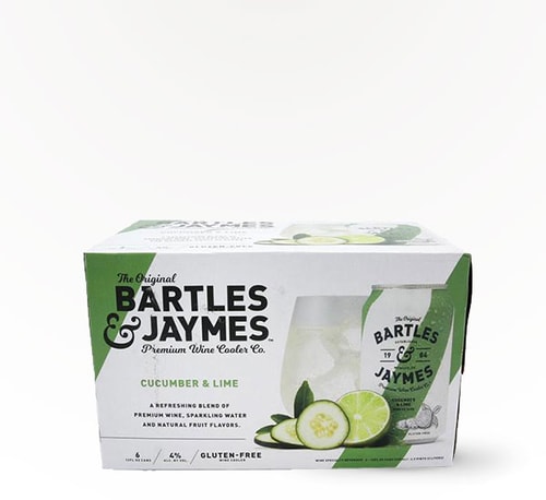 Bartles and Jaymes Cucumber and Lime Wine Cooler 12oz (Can)
