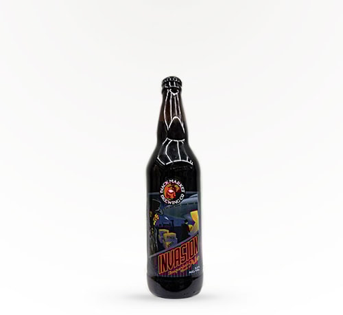 Black Market Br Invasion Imperial Red American Amber Ale 22oz (Bottle)