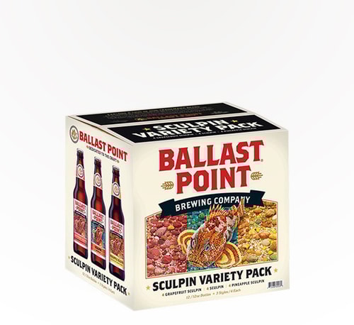 Ballast Point Brewing Sculpin Variety Pack 12 Bottles (12oz)