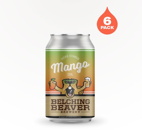 Belching Beaver Brewery Here Comes Mango IPA 6 Cans (12oz)