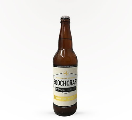 Boochcraft Ginger Lime Rosehips Hard Kombucha 22oz Bottle
