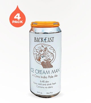 Back East Brewing Ice Cream Man IPA 4 Pack (16oz)