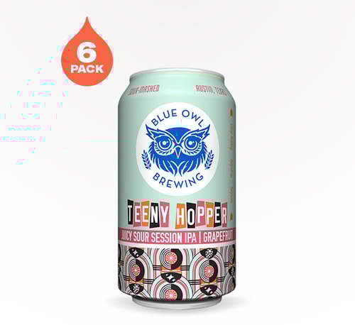 Blue Owl Brewing Teeny Hopper Sour IPA 6 Cans (12oz)