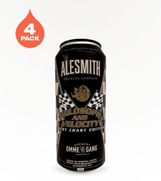 Brewery Ommegang Philosophy and Velocity Quadrupel 4 Cans 16 oz