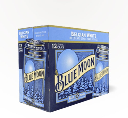 Blue Moon Brewing Belgian White Wheat Ale 12 Cans (12oz)