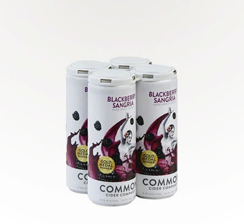 Common Blackberry Sangria Cider 4 Cans (12oz)