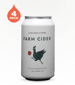 Congaree and Penn Farm Cider 4 Cans (12oz)