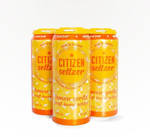 Citizen Cider Seltzer Lemon Spritz 4 Pack (16oz)