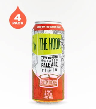 Carton Brewing The Hook Pale Ale 4 Cans 16 oz