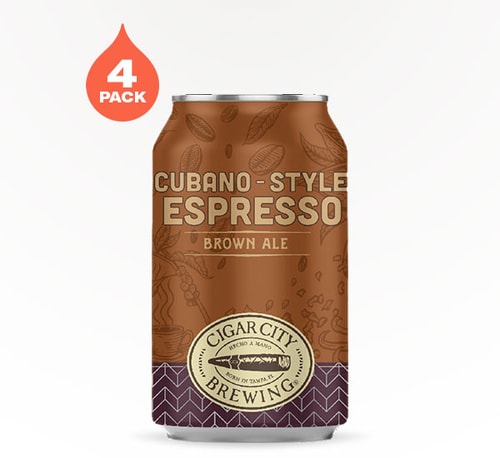 Cigar City Brewing Cubano-Style Espresso Brown Ale 4 Cans (12oz)