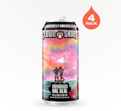 Clown Shoes Beer Rainbows Are Real IPA 4 Pack (16oz)