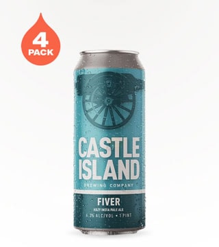 Castle Island Brewing Fiver Hazy IPA 4 Pack (16oz)
