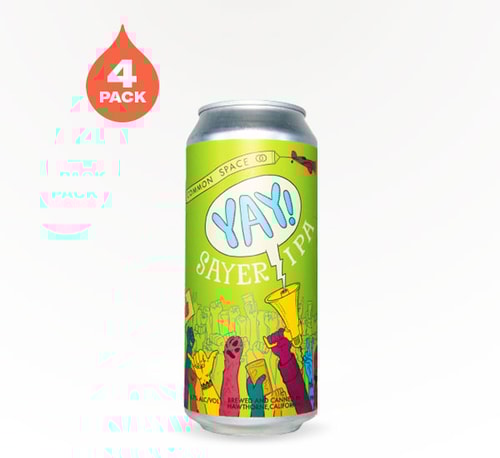 Common Space Brewery Yay! Sayer IPA 4 Pack (16oz)