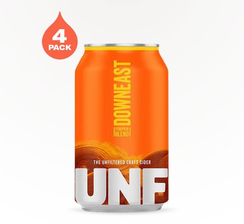 Downeast Cider Pumpkin Blend 4 Cans (12oz)