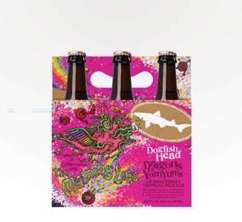 Dogfish Head Brewery Dragons and Yumyums Flaming Lips Tropical Pale Ale 6 Bottles (12oz)