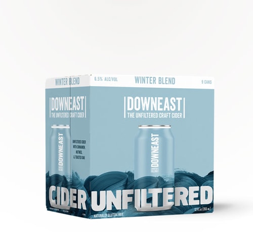 Downeast Cider Winter Blend 4 Cans (12oz)