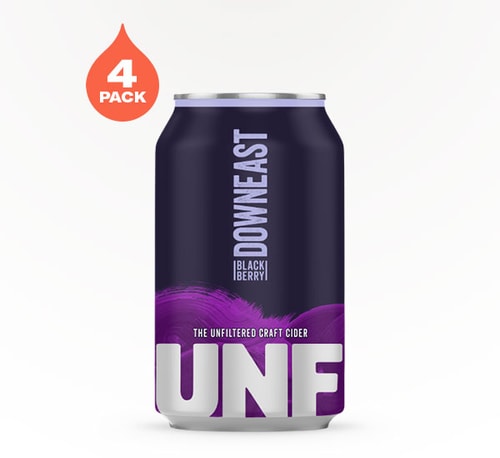 Downeast Cider Blackberry Hard Cider 4 Cans (12oz)