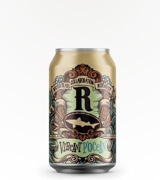 Dogfish Head Brewery x Rodenbach Brewery Vibrant P'Ocean Sour Ale 6 Cans 12 oz