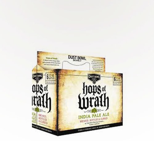Dust Bowl Brewing Hops of Wrath IPA 6 Bottles (12oz)