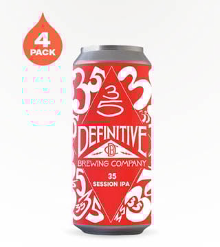 Definitive Brewing 35 Session Ale 4 Cans 16 oz