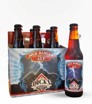 Dick's Danger Ale American Dark or Black Ale 6 Bottles