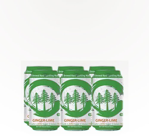 Eel River Brewing Hard Sparkling Water - Ginger Lime 6 Cans (12oz)