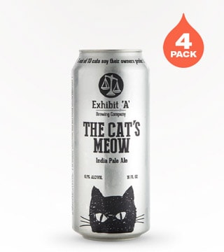 Exhibit 'A' Brewing The Cat's Meow IPA 4 Pack (16oz)