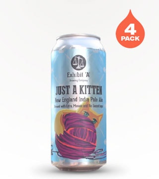 Exhibit 'A' Brewing Just A Kitten IPA 4 Cans 16 oz