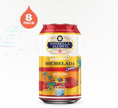 Estrella Jalisco Mango Michelada 8 Cans (12oz)