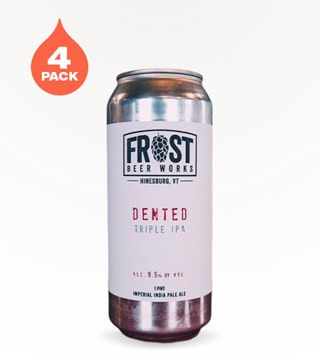 Frost Beer Works Dented Triple IPA 4 Cans 16 oz