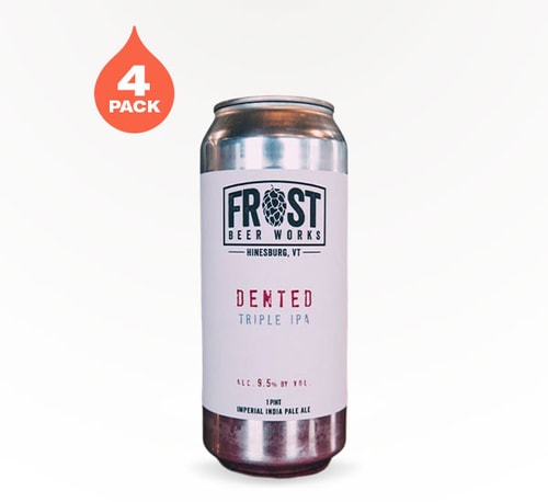 Frost Beer Works Dented Triple IPA 4 Pack (16oz)