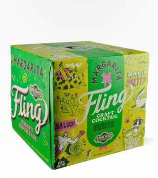 Fling Margarita 4 Cans 12 oz