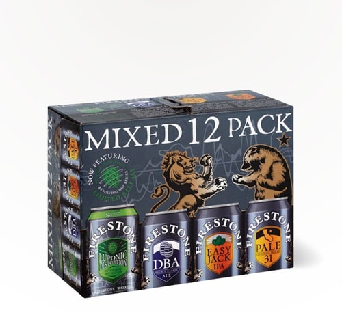 Firestone Walker Brewing Mixed Variety Pack 12 Cans (12oz)