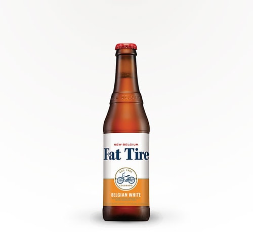 Fat Tire Belgian White Wheat Ale 12 Bottles 12oz