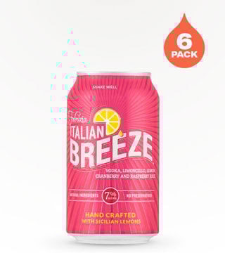 Fabrizia Italian Breeze 6 Cans (12oz)